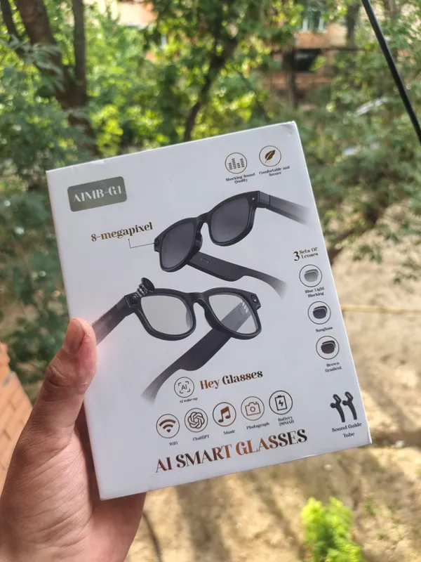 kamera achki l Ray ban meta l kamerali ko'zoynak