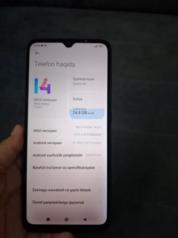 Redmi 10C telefon 1