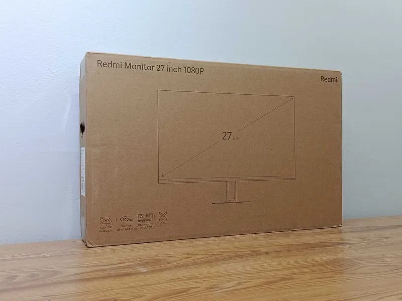 Redmi - 27" A27 P27FBA-RA, IPS, 100Hz, FHD (1920x1080), VGA+HDMI