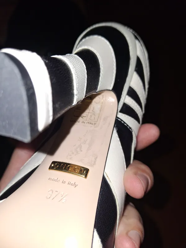 GUCCI LESLEY ZEBRA tuflilari 2 GUCCI LESLEY ZEBRA tuflilari 2