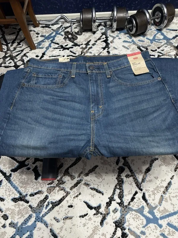 Джинсы Levi's 505 regular fit p.34/34 — фото 4
