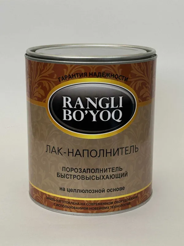 Лак наполнитель. Lak-to‘ldiruvchi