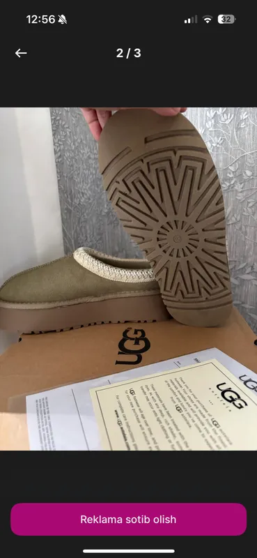 Ботинки UGG, полусапоги, оригинал, новые 2