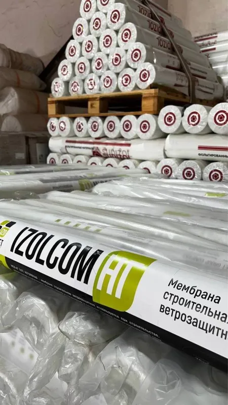 Негорючая мембрана фасадная Izolcom Negorychi membrana enmidigan fasa