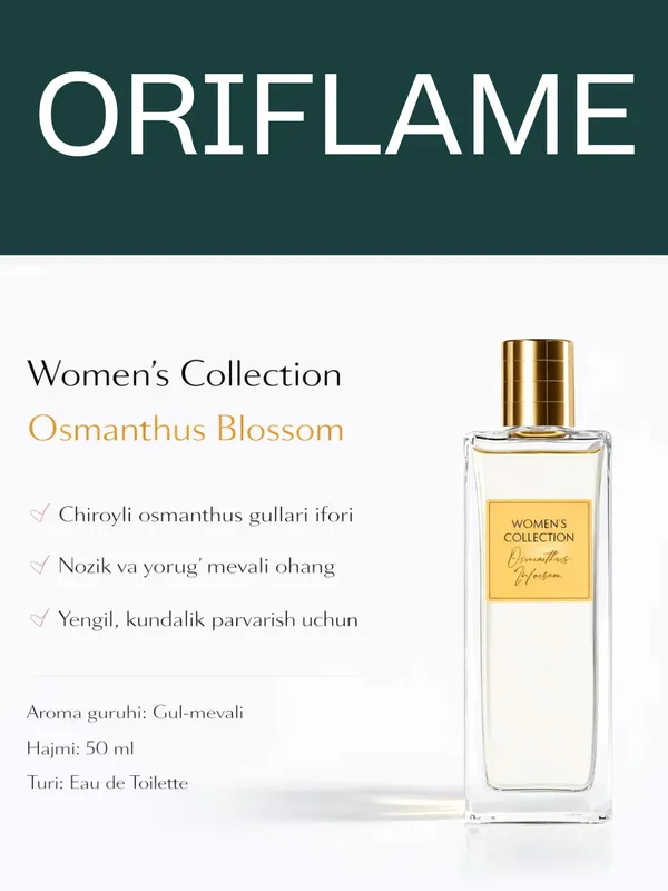 ORIFLAME-Women’s Collection Osmanthus Infusion 6 ORIFLAME-Women’s Collection Osmanthus Infusion 6