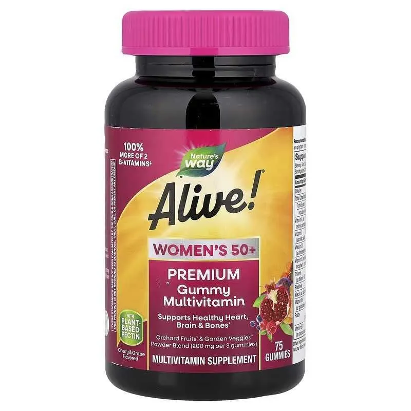 Nature's Natures Way Alive Women's Multivitamin 50+ мультивитамин — фото 3