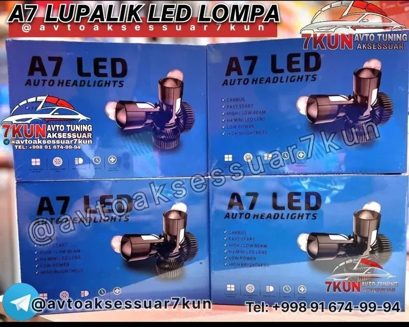 A7 MINI LED лампа H4 1