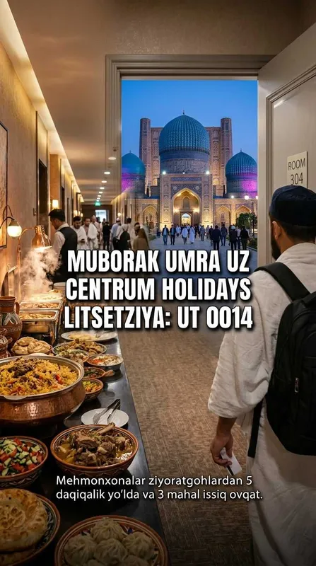 Centrum Holidays Umra Tur Sergeli Bilet Narxi Muborak Umra Tur Paket 5