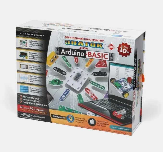 Электронный конструктор Знаток Arduino Basic 1 Электронный конструктор Знаток Arduino Basic 1