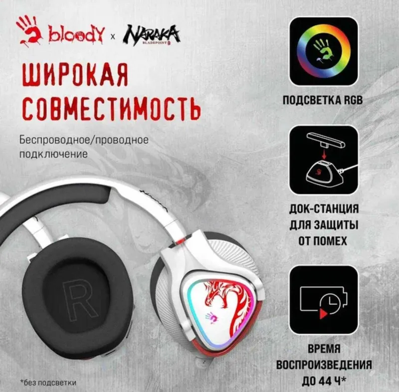 Мега крутые и стильные наушники Naraka mr720