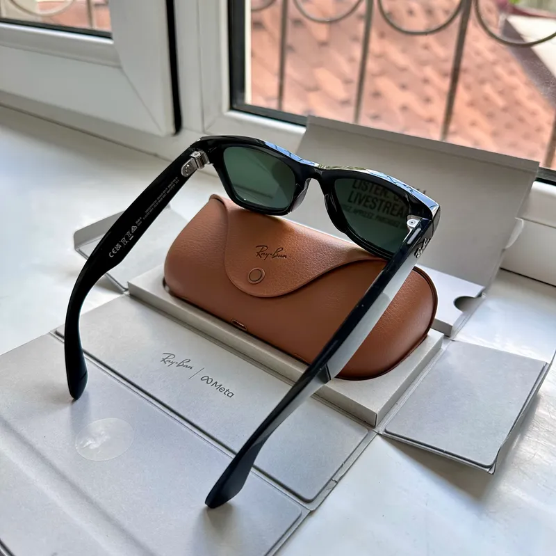 Ray Ban Meta 50 Gen1 Shiny Black — фото 2