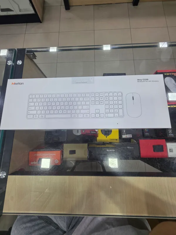 Meetion C230MW WH klaviaturasi 1 Meetion C230MW WH klaviaturasi 1