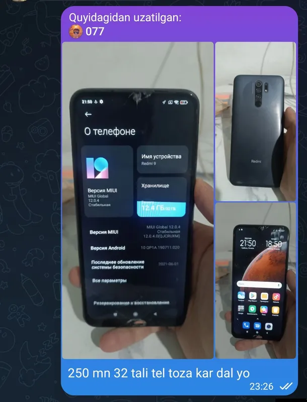 redmi 9 32/3 250 min aybi rasmda redmi 9 32/3 250 min aybi rasmda