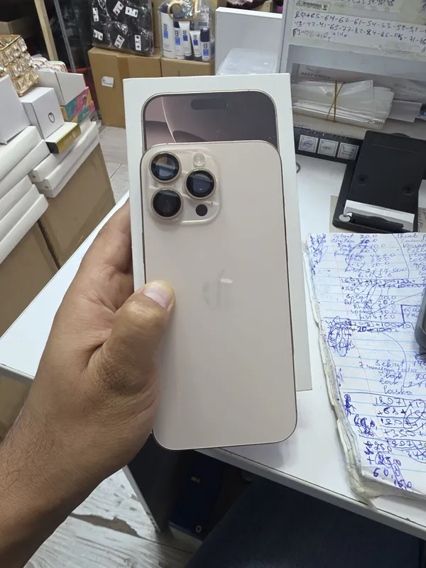 Iphone 16 pro max 256,Sim+esim 4