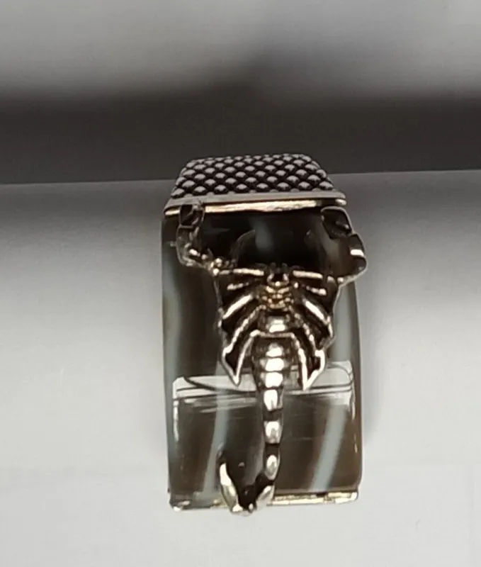 Перстень Скорпион серебро 925