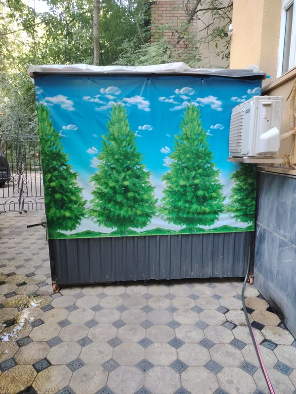 чой хона кафелар учун мулжалланган контейнер