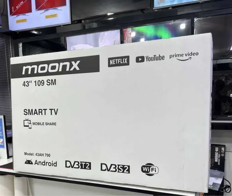 Телевизор "Moonx 43" (2024) Smart TV + Бесплатное Доставка 24/7*