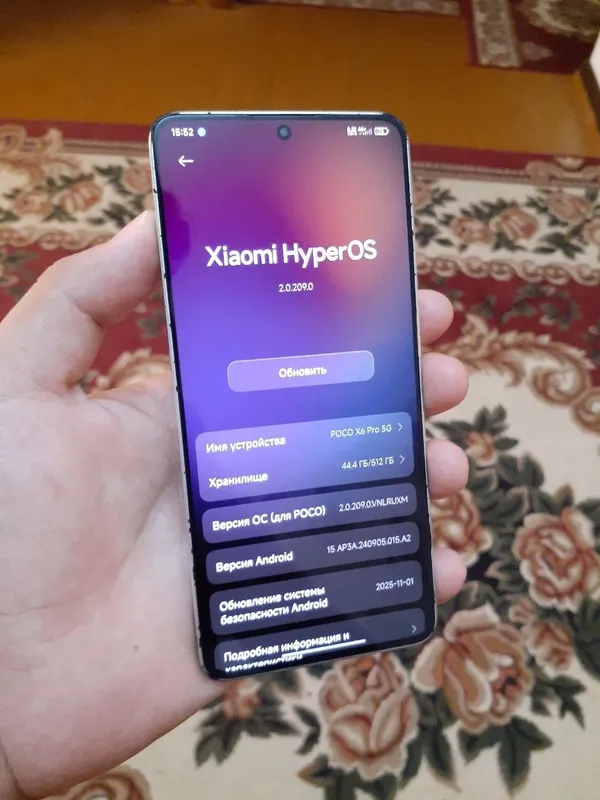 Poco X6 pro 5g 12+12/512 1
