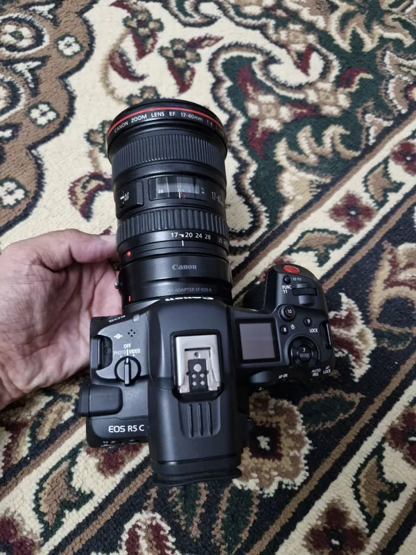 Canon R5C Cinema Lagth Raw 8K Sotiladi 4