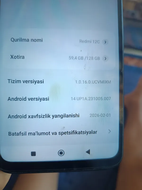 Продаётся телефон Redmi 12, цена 800 тысяч сум 3