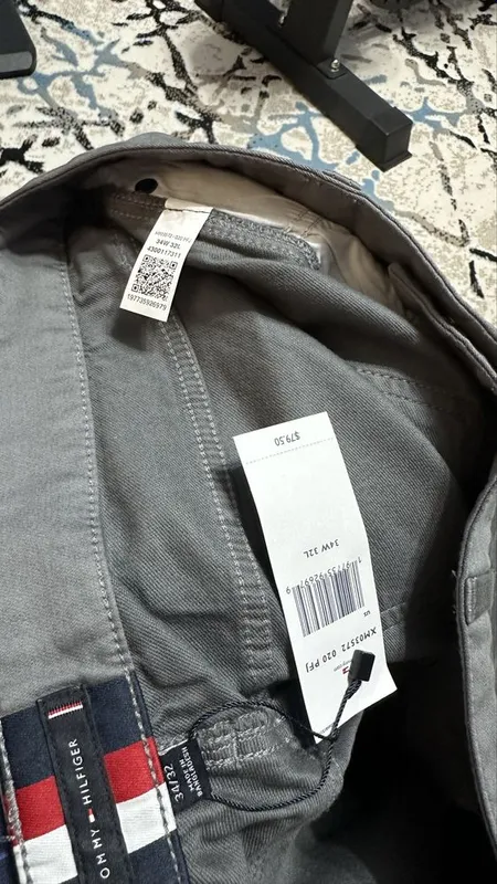Брюки Tommy Hilfiger bk travel.34/32. — фото 7