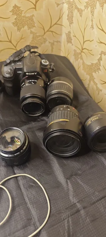 Обьективы для фотоаппаратов canon Nikon sony 1