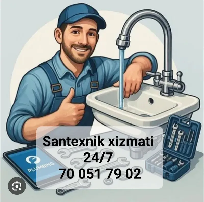 Santexnik xizmati 24/7