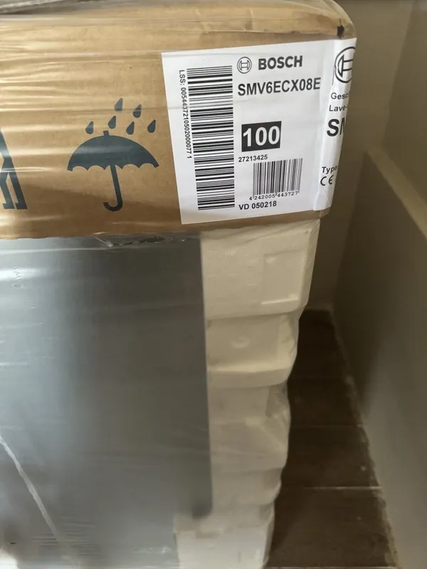 SMV6ECX08E Serie 6 Встраиваемая посудомоечная машина Bosch SMV6ECX08 — фото 1
