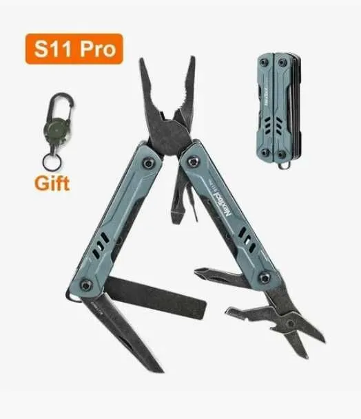 Мультитул Xiaomi Nextool 11pro mini закаленная сталь 11 в 1 доставка — фото 3
