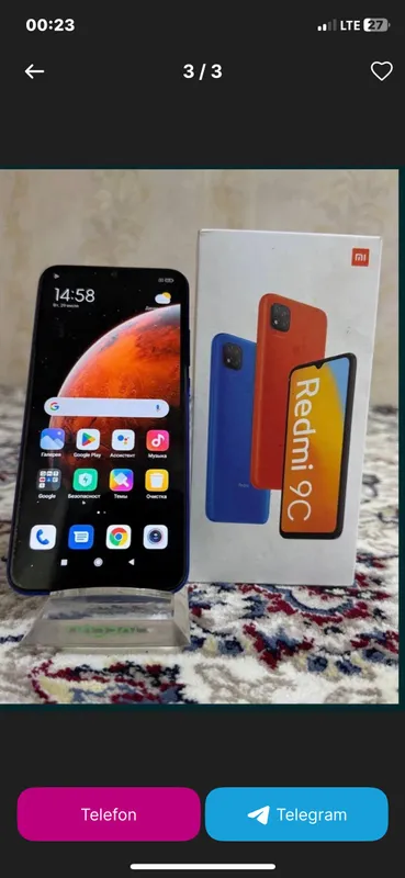 Redmi tel sotiladi sirochnega — фото 1
