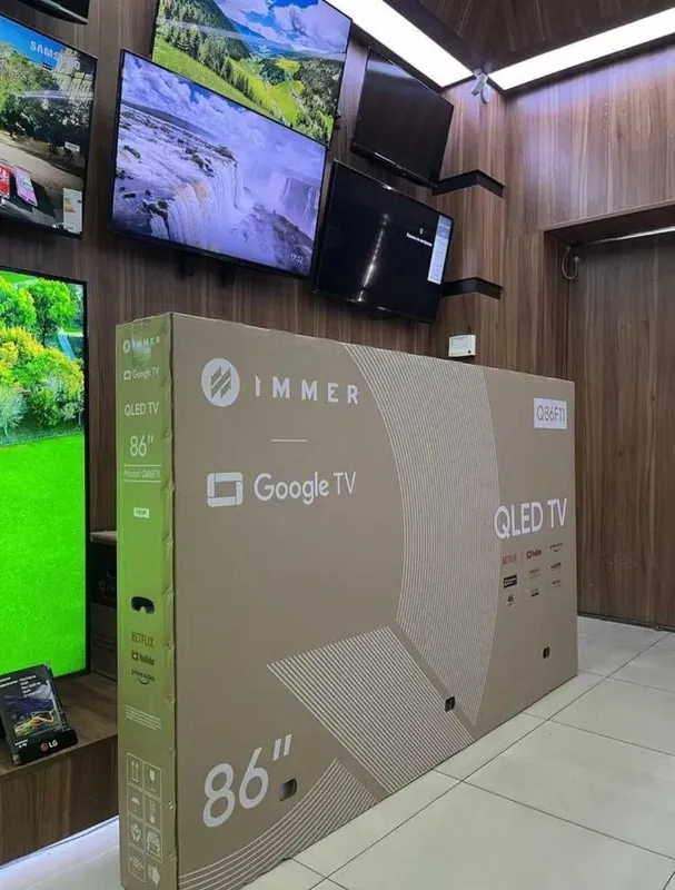 Телевизор IMMER 55/65/75/86 4K UHD Google TV Бесплатная доставка — фото 3