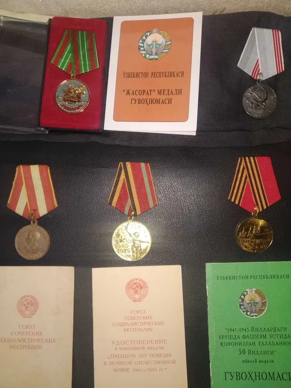 Медали советские юбилейные
