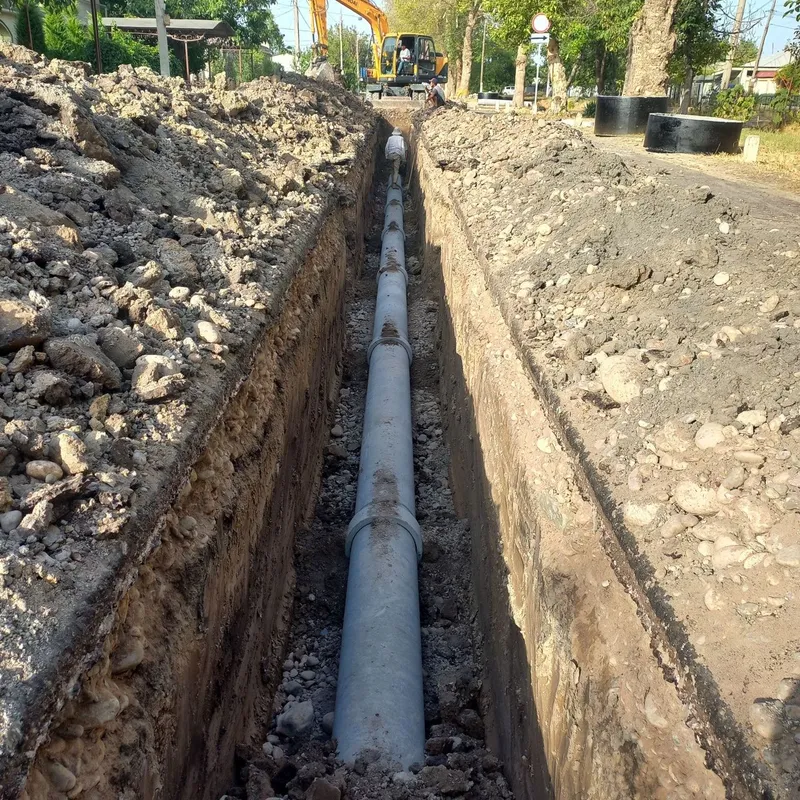 Канализация Водапровод монтаж 5