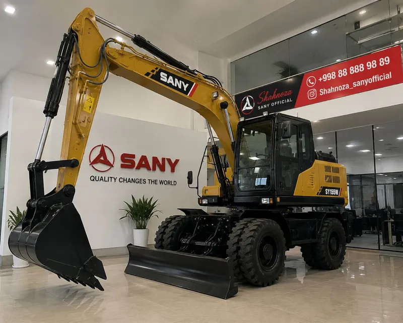 Экскаватор колесный SANY 155 1