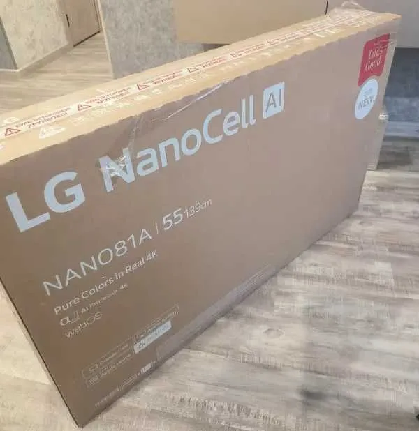 Телевизор LG NANO81A6A Ai 4K 2025 WebOS Со Склада Доставка Бесплатно — фото 5
