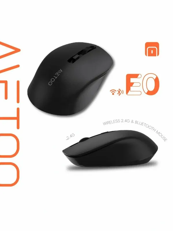 Удобная беспроводная Bluetooth-мышь Meto E0