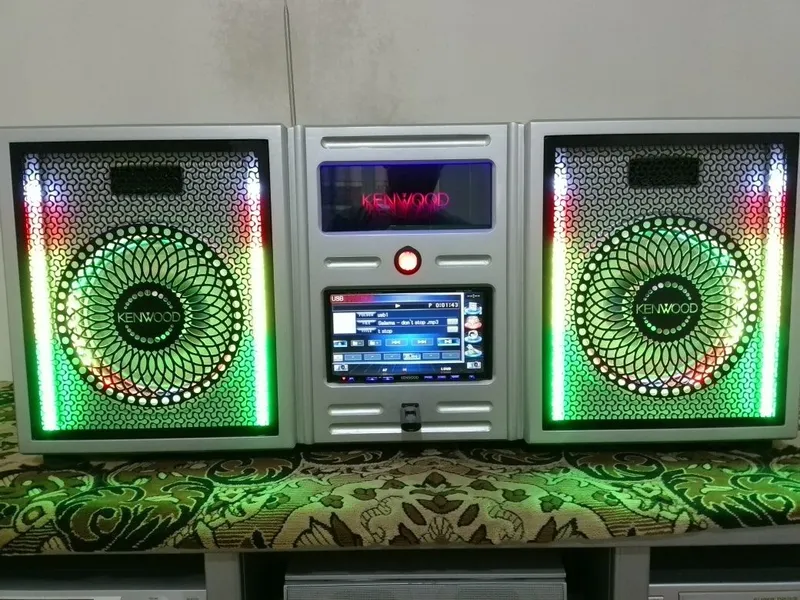 KENWOOD . Ручная работа . Звук Бомба.