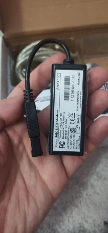 USB-модем Zoom, модель 3095 — 56K V.92, данные + факс — фото 1