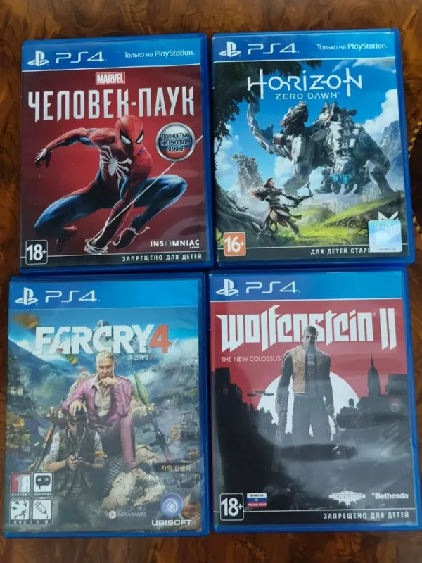 PS4 диски новые, для PS4 и PS5 3 PS4 диски новые, для PS4 и PS5 3