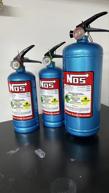 Продается настояший огнитушитель в стиле NOS закись азота