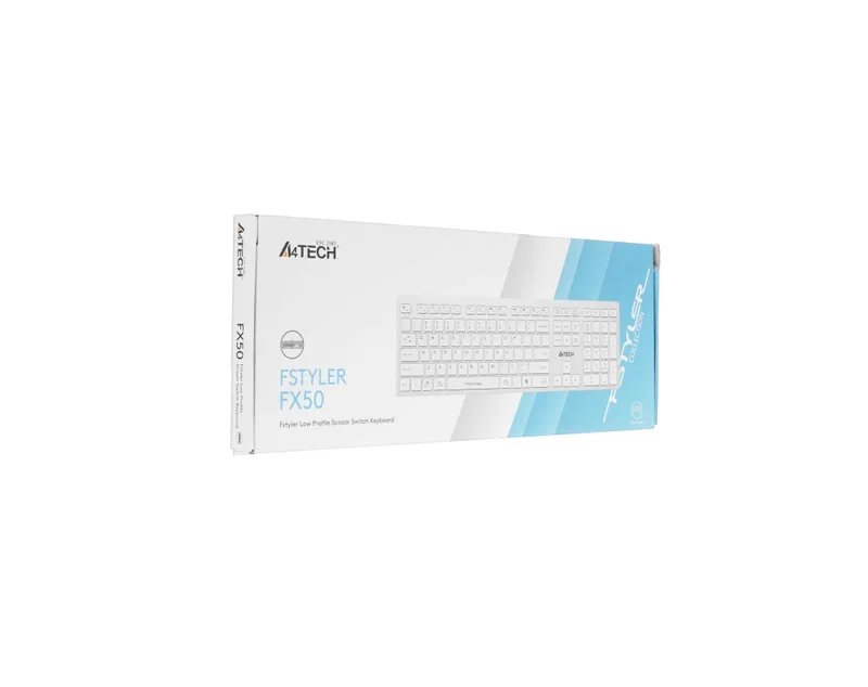 A4Tech FX50 White klaviaturasi 4 A4Tech FX50 White klaviaturasi 4