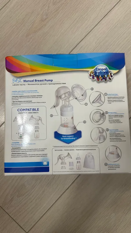 молокоотсос ручной canpol babies 2