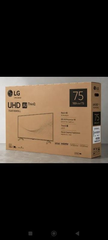 LG 75UR78009LL televizori sotiladi. — фото 1