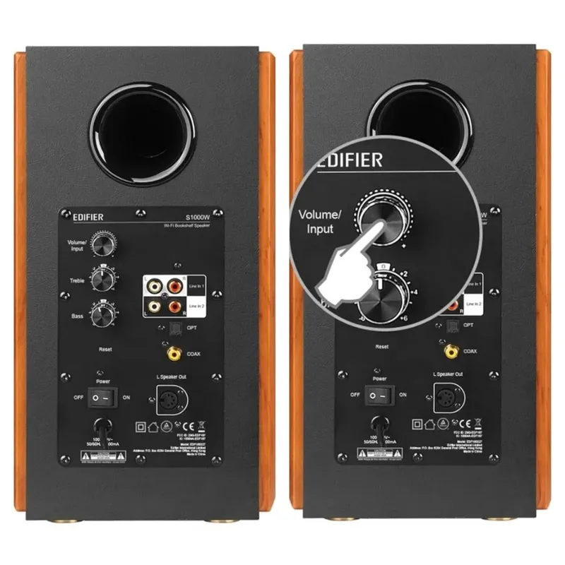 Edifier s1000w brown колонки (мощность 120 ватт) 2 Edifier s1000w brown колонки (мощность 120 ватт) 2