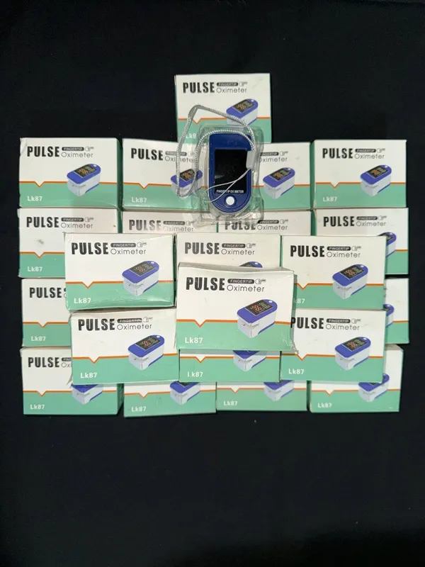 Пульсоксиметр Fingertip Pulse Oximeter LK-87 optom narxda Fingertip P — фото 1