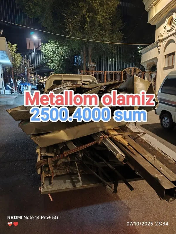 Metalom Metallom9000 soʼm olamiz 24.7 1 Metalom Metallom9000 soʼm olamiz 24.7 1