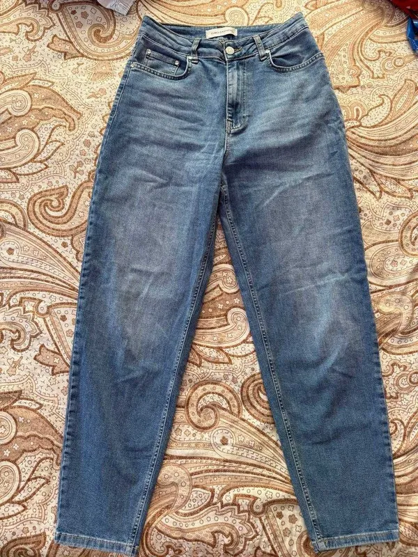 Джинсы фасона Mom Fit, р.44 — фото 2