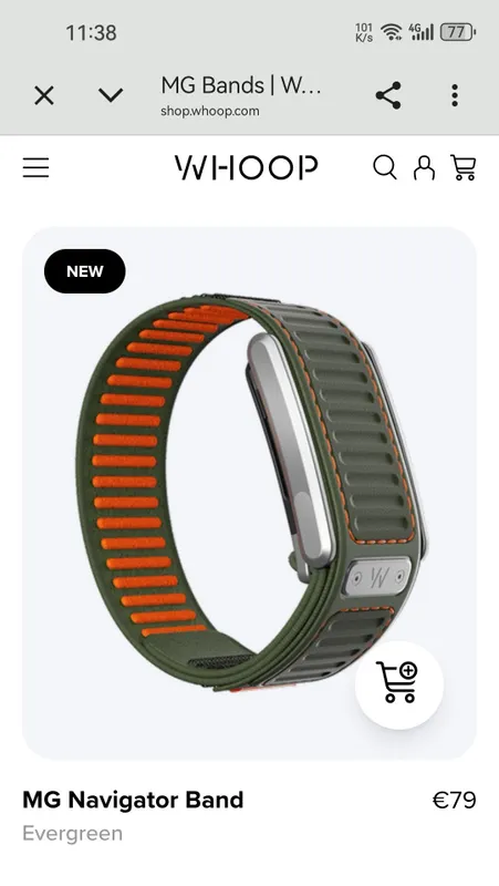 Новый ремешок whoop navigator — фото 2