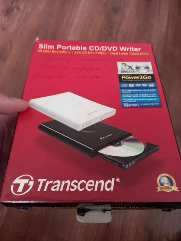 Пишущий CD плеер Transcend. — фото 1