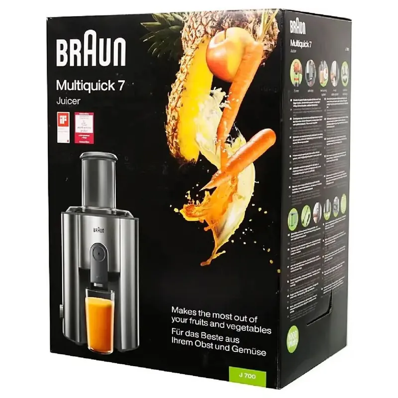 Соковыжималка Braun J700 MultiQuick 7 — фото 3